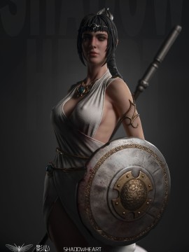 Mayflies Studio Baldur's Gate 3 Shadowheart Hot Sexy 1/4 Statue